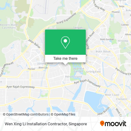 Wen Xing Li Installation Contractor map