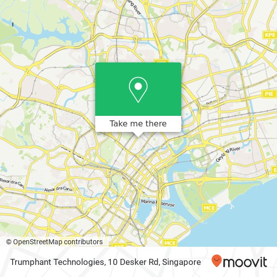 Trumphant Technologies, 10 Desker Rd地图