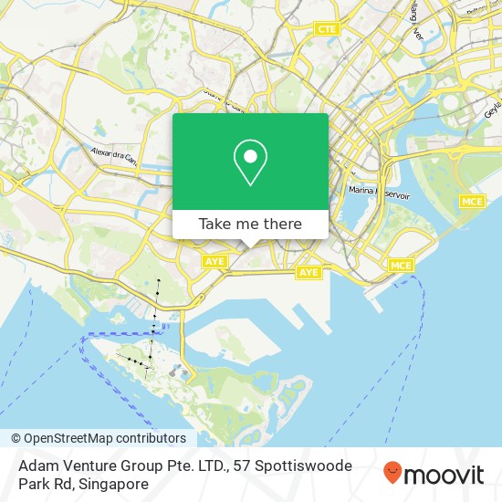 Adam Venture Group Pte. LTD., 57 Spottiswoode Park Rd地图