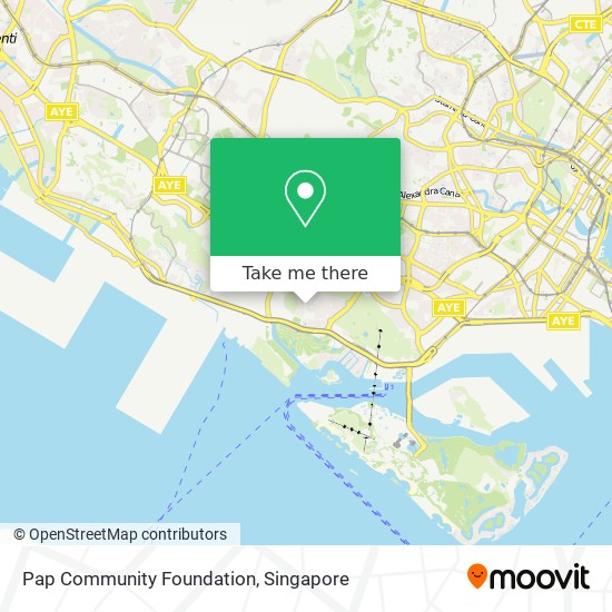 Pap Community Foundation map