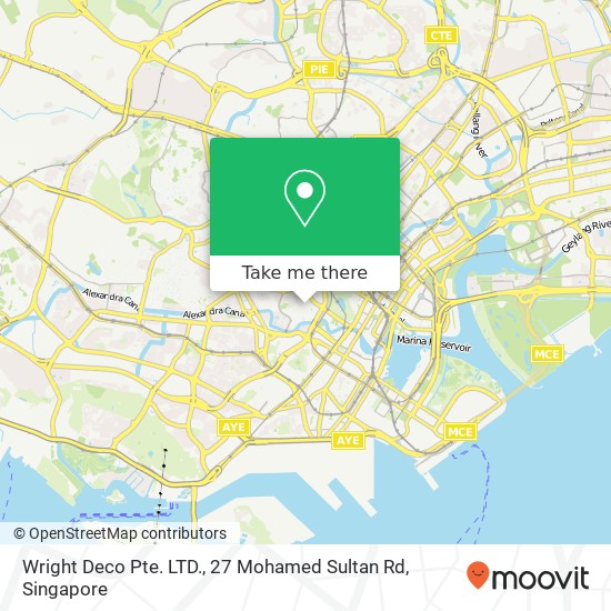 Wright Deco Pte. LTD., 27 Mohamed Sultan Rd地图