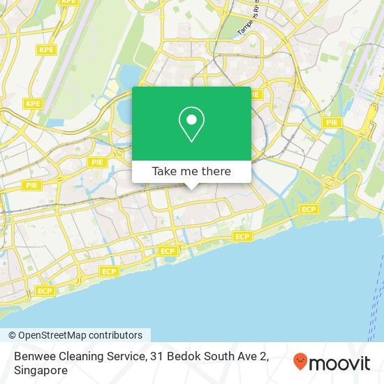 Benwee Cleaning Service, 31 Bedok South Ave 2 map