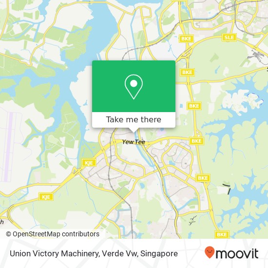 Union Victory Machinery, Verde Vw map