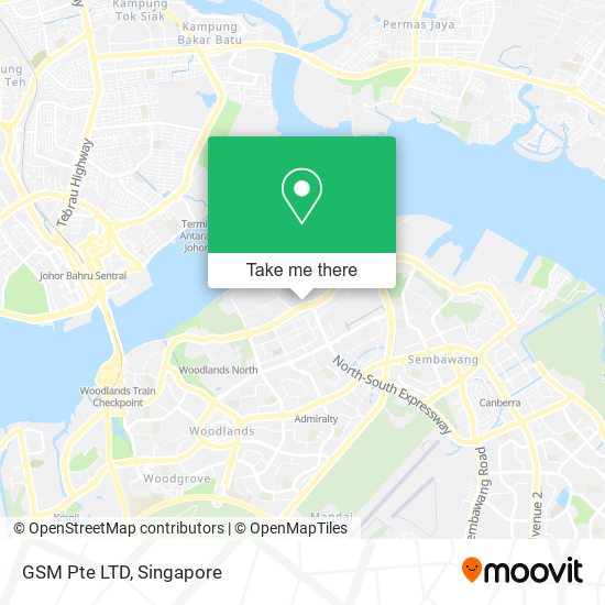 GSM Pte LTD map