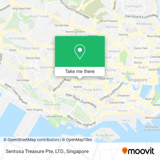 Sentosa Treasure Pte. LTD. map