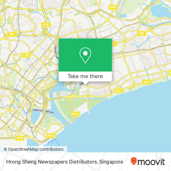 Hrong Sheng Newspapers Distributors map