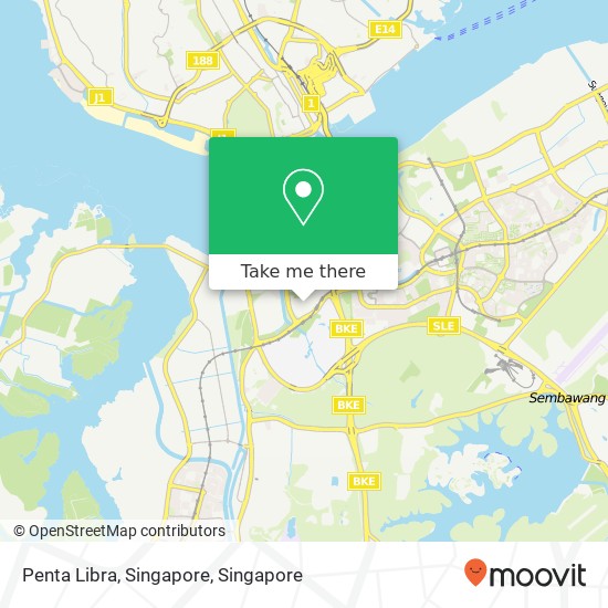 Penta Libra, Singapore地图