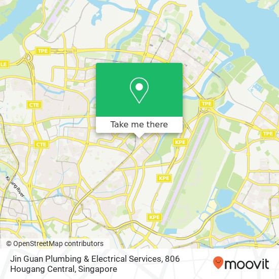 Jin Guan Plumbing & Electrical Services, 806 Hougang Central地图