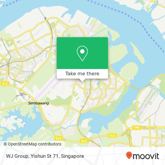 WJ Group, Yishun St 71 map