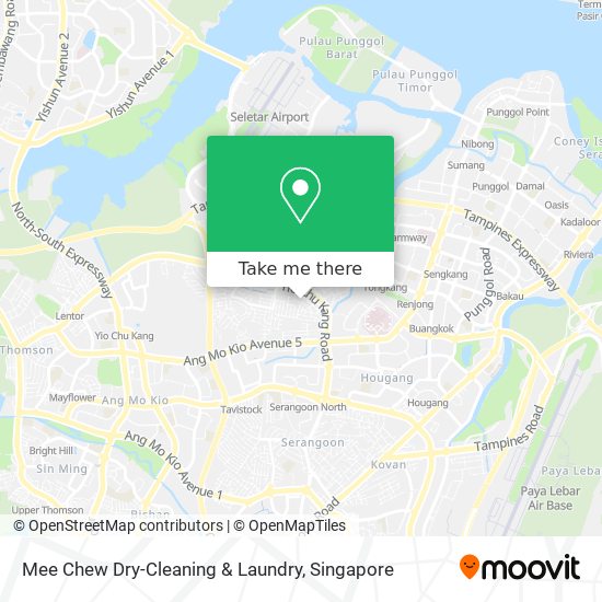 Mee Chew Dry-Cleaning & Laundry地图