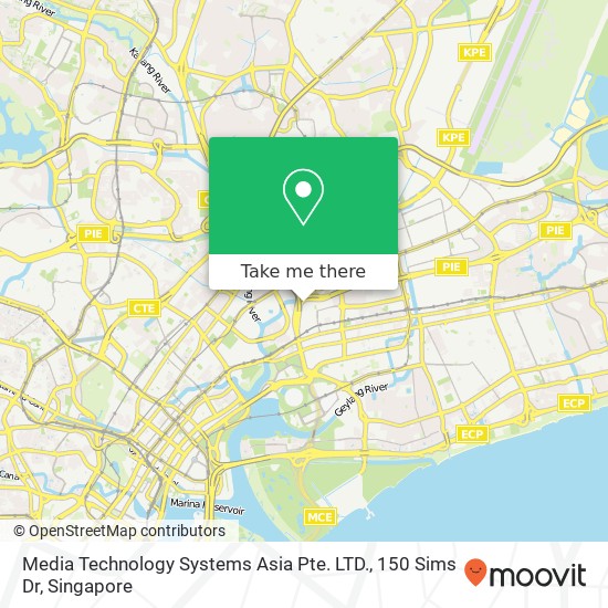 Media Technology Systems Asia Pte. LTD., 150 Sims Dr地图