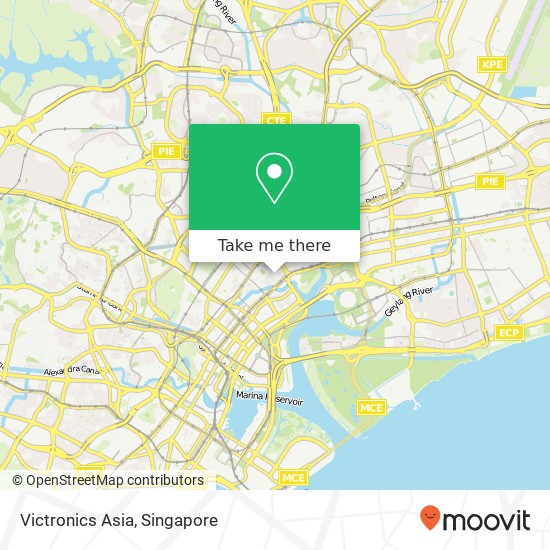 Victronics Asia map