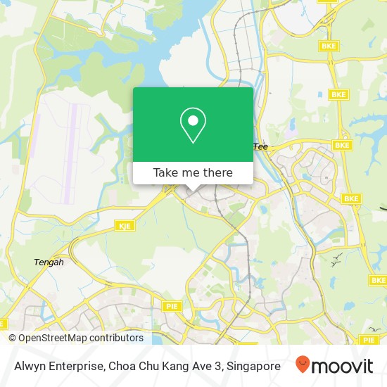 Alwyn Enterprise, Choa Chu Kang Ave 3地图