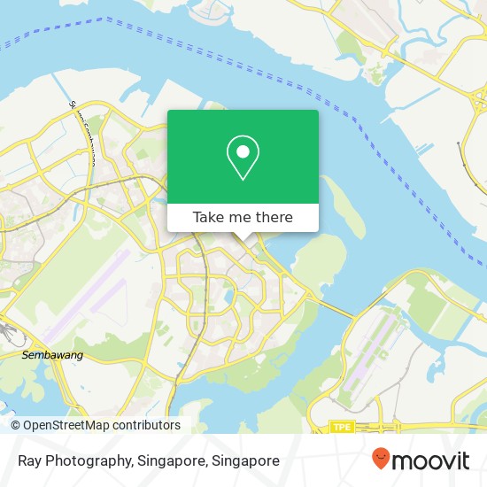 Ray Photography, Singapore map