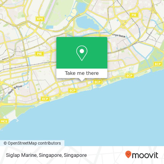 Siglap Marine, Singapore map