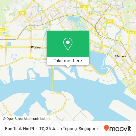 Ban Teck Hin Pte LTD, 35 Jalan Tepong地图