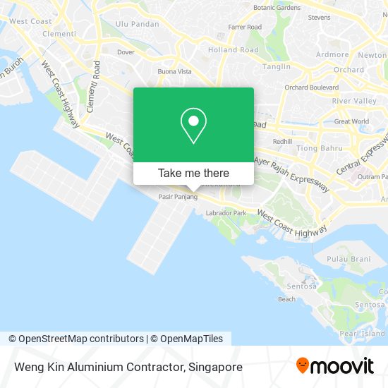 Weng Kin Aluminium Contractor map