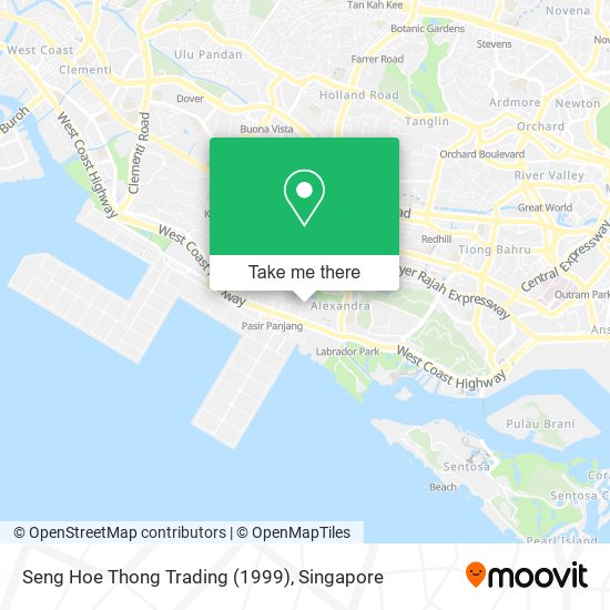 Seng Hoe Thong Trading (1999) map