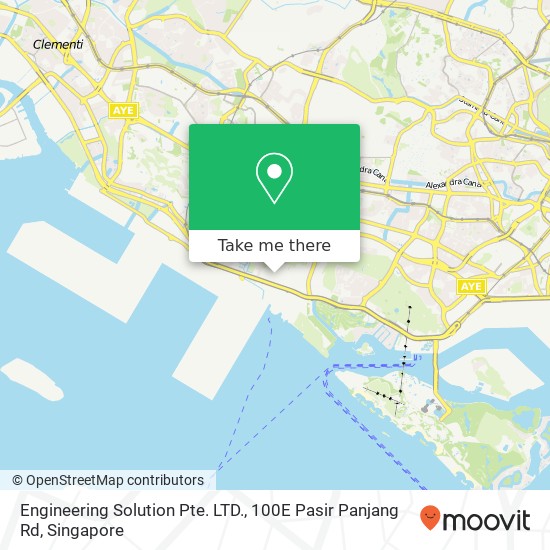 Engineering Solution Pte. LTD., 100E Pasir Panjang Rd地图