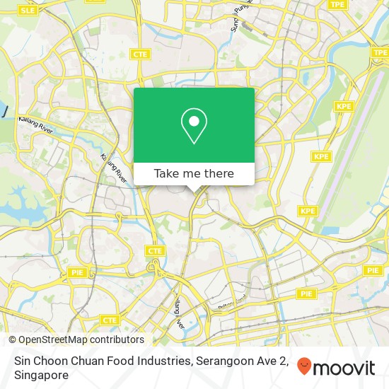 Sin Choon Chuan Food Industries, Serangoon Ave 2地图