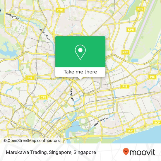 Marukawa Trading, Singapore map