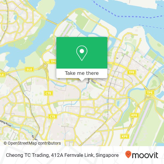 Cheong TC Trading, 412A Fernvale Link map