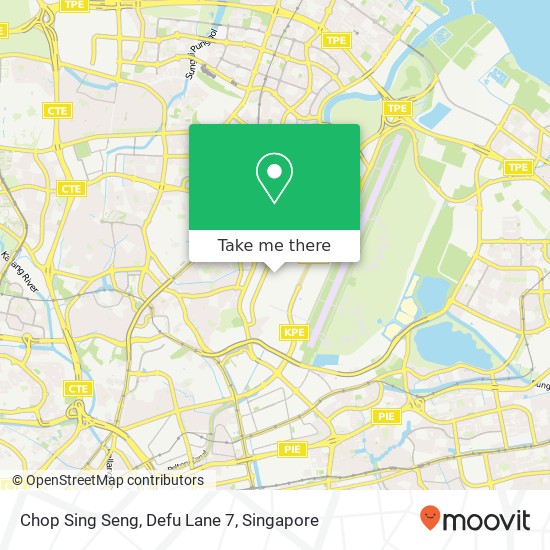 Chop Sing Seng, Defu Lane 7地图