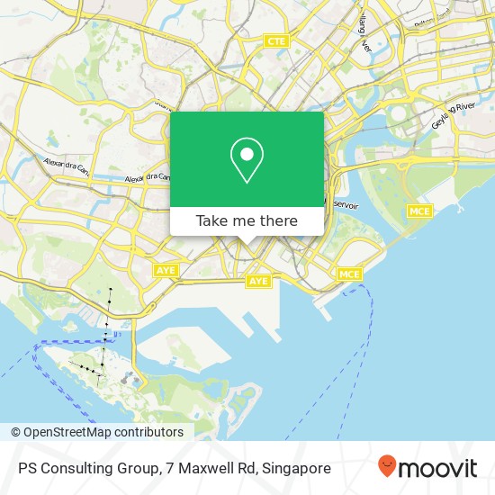 PS Consulting Group, 7 Maxwell Rd map