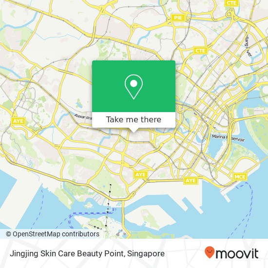 Jingjing Skin Care Beauty Point map