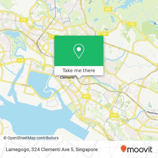 Lamegogo, 324 Clementi Ave 5 map