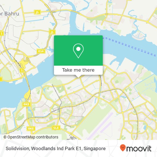 Solidvision, Woodlands Ind Park E1 map
