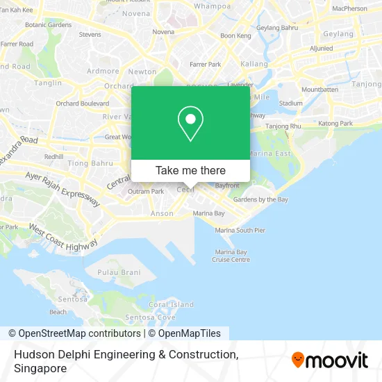 Hudson Delphi Engineering & Construction map
