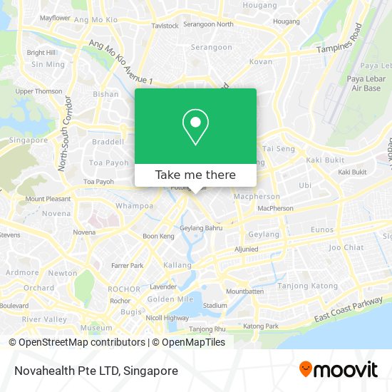 Novahealth Pte LTD map