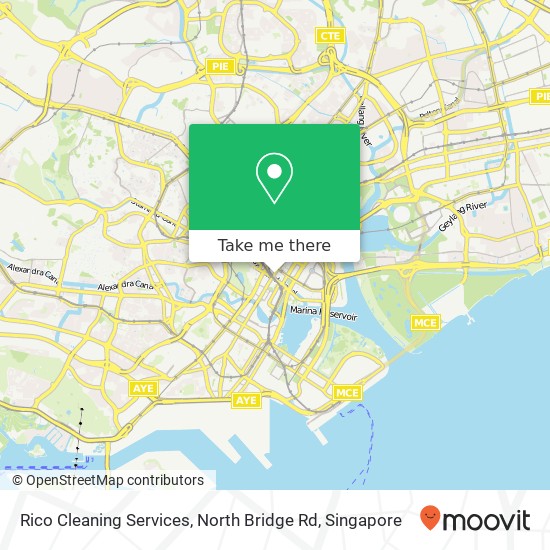 Rico Cleaning Services, North Bridge Rd map