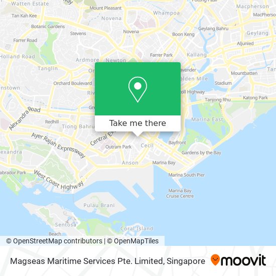 Magseas Maritime Services Pte. Limited map