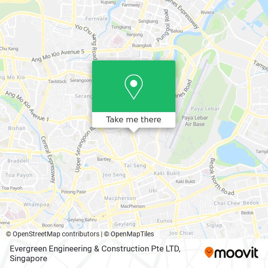 Evergreen Engineering & Construction Pte LTD map