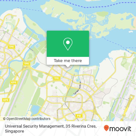 Universal Security Management, 35 Riverina Cres map