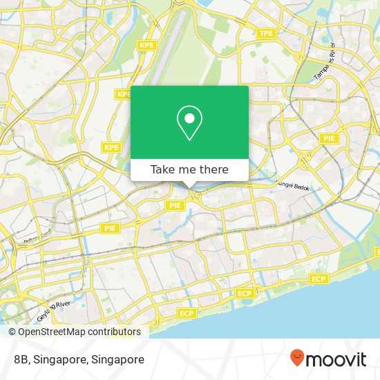 8B, Singapore map