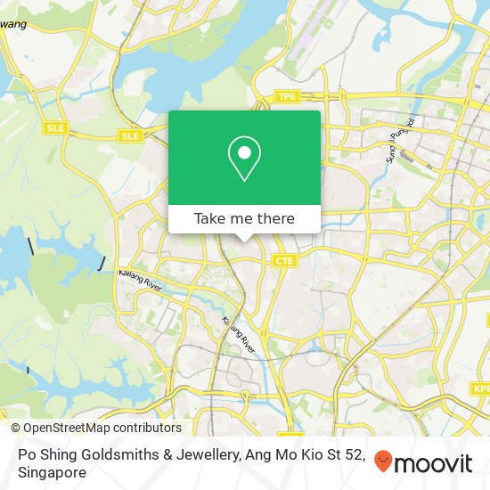 Po Shing Goldsmiths & Jewellery, Ang Mo Kio St 52地图