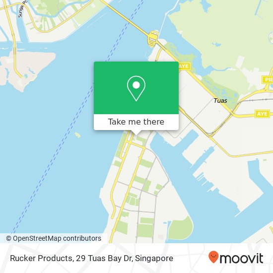 Rucker Products, 29 Tuas Bay Dr地图