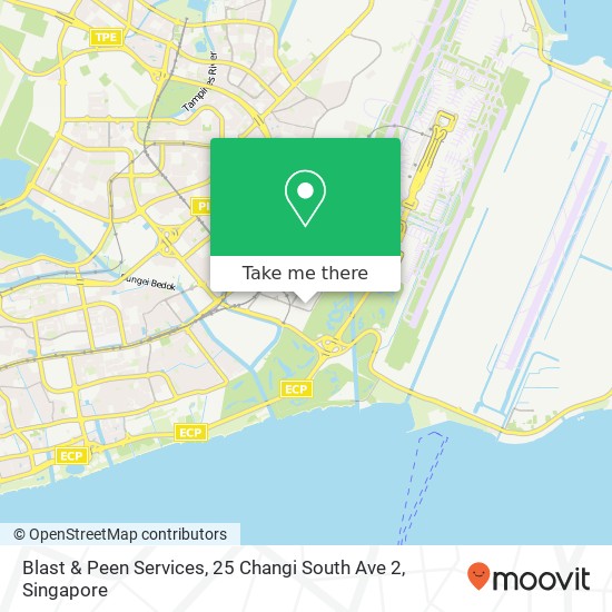 Blast & Peen Services, 25 Changi South Ave 2地图