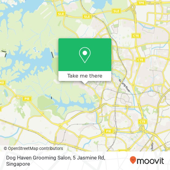 Dog Haven Grooming Salon, 5 Jasmine Rd map