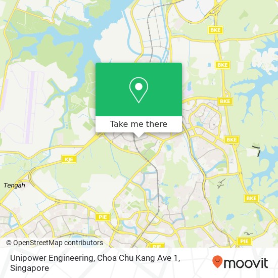 Unipower Engineering, Choa Chu Kang Ave 1地图