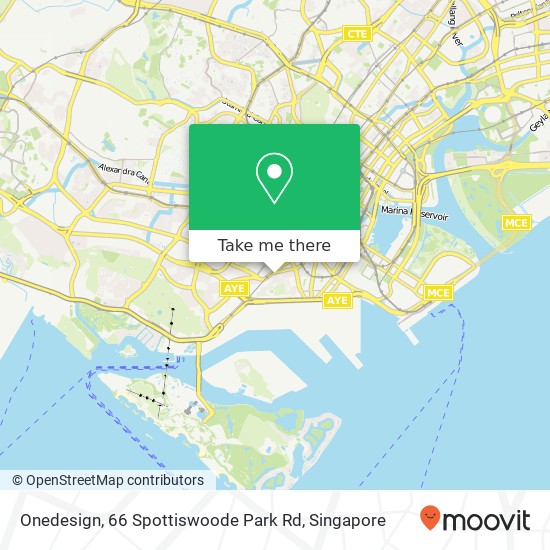 Onedesign, 66 Spottiswoode Park Rd地图