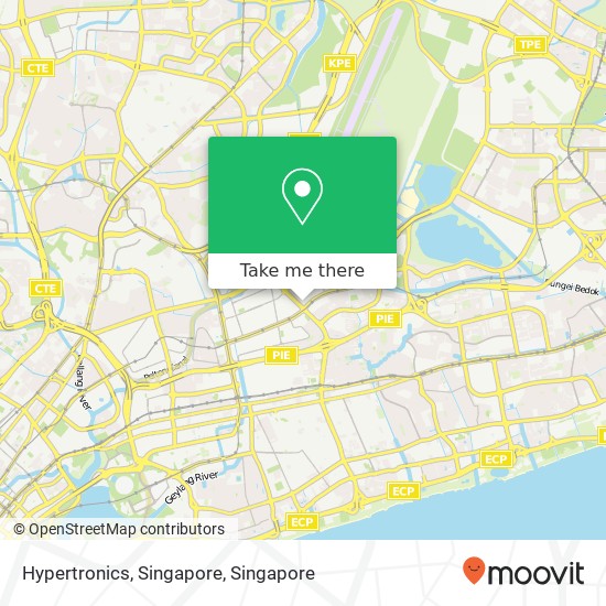 Hypertronics, Singapore map