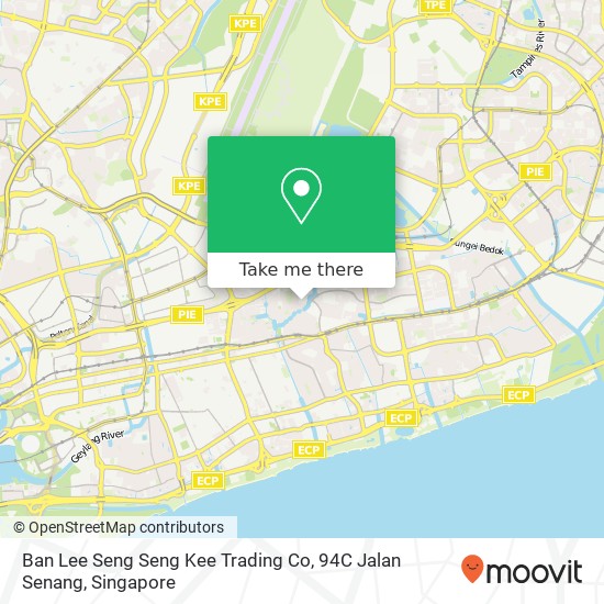 Ban Lee Seng Seng Kee Trading Co, 94C Jalan Senang map