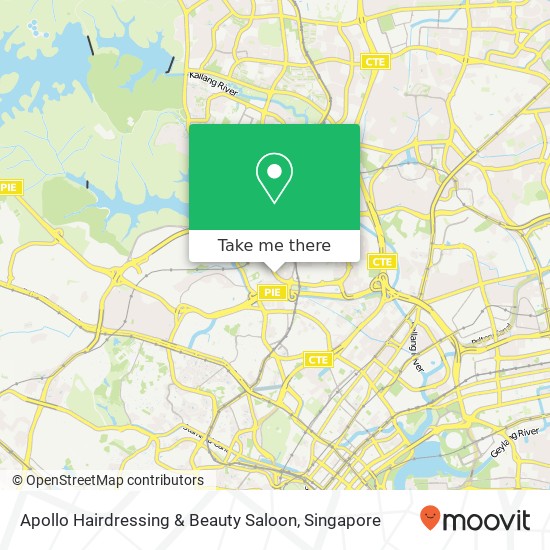 Apollo Hairdressing & Beauty Saloon map