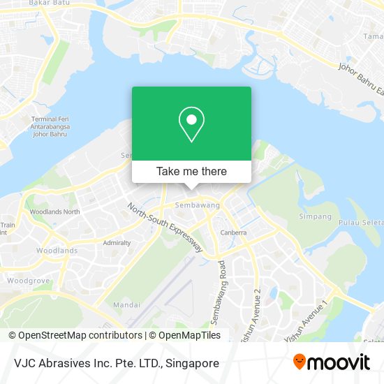 VJC Abrasives Inc. Pte. LTD. map