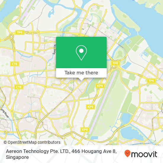 Aereon Technology Pte. LTD., 466 Hougang Ave 8 map