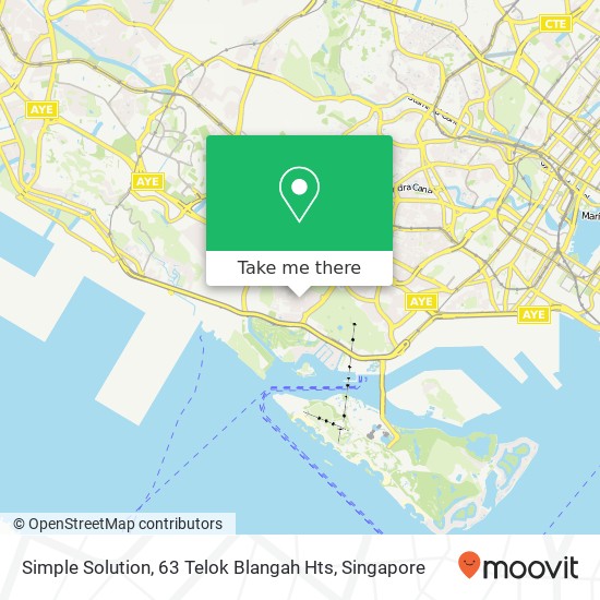 Simple Solution, 63 Telok Blangah Hts map